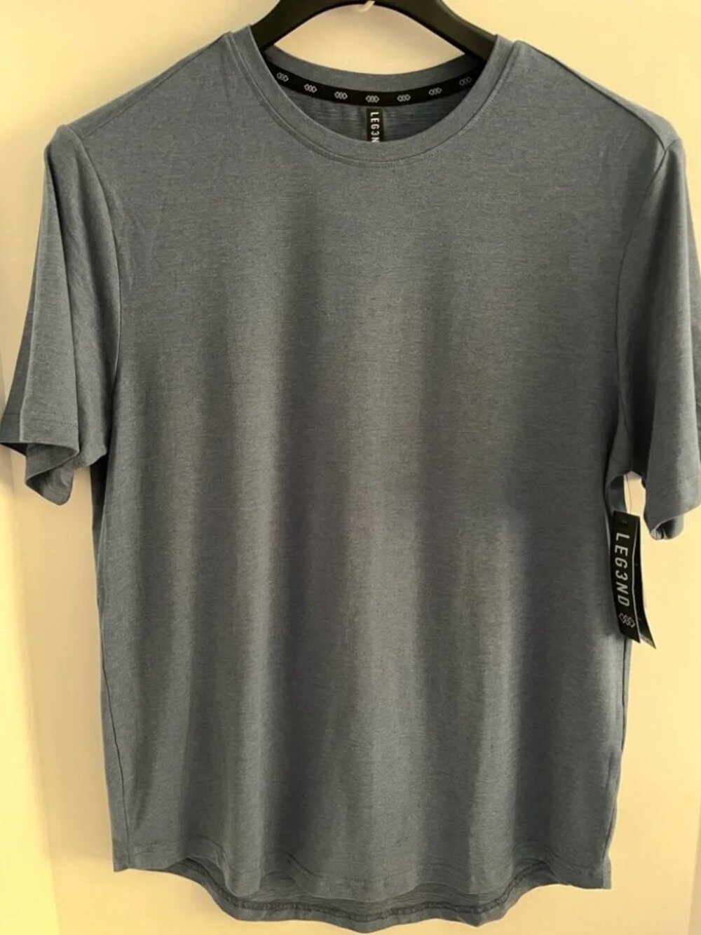 LEG3ND Soft & Stretch Moisture Wicking Short Sleeve Crew Neck T-shirt